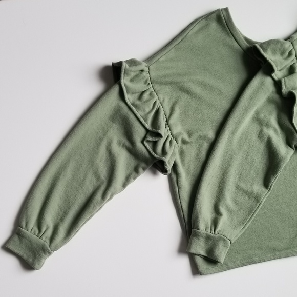 Lucky Brand Ruffle Sweater - Picture 4 of 7